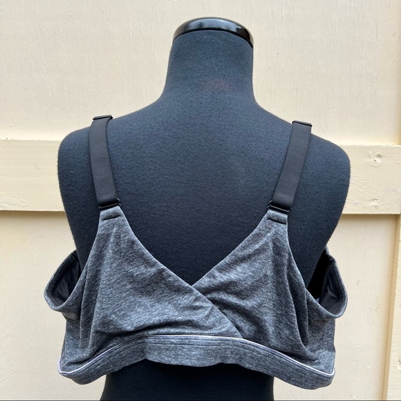 Cacique Lightly Lined Lounge Bra in Grey, 46DD - Picture 4 of 11